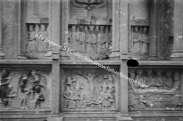 FRANCISCAN FRIARY  'ECCE HOMO' PANEL IN SOUTH TRANSEPT ARCH